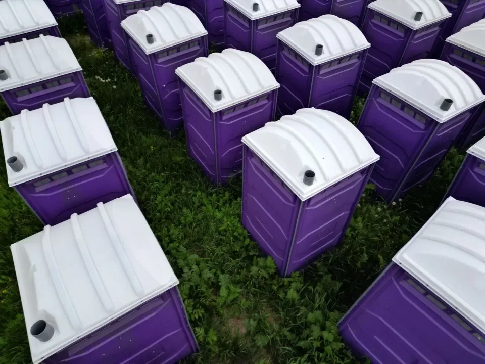 Porta Potty — Outdoor Setting Porta Potty — Outdoor Setting